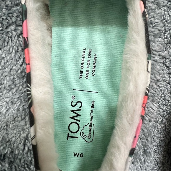 Toms alpargata shoes size 6a glow in the dark - Picture 3 of 6